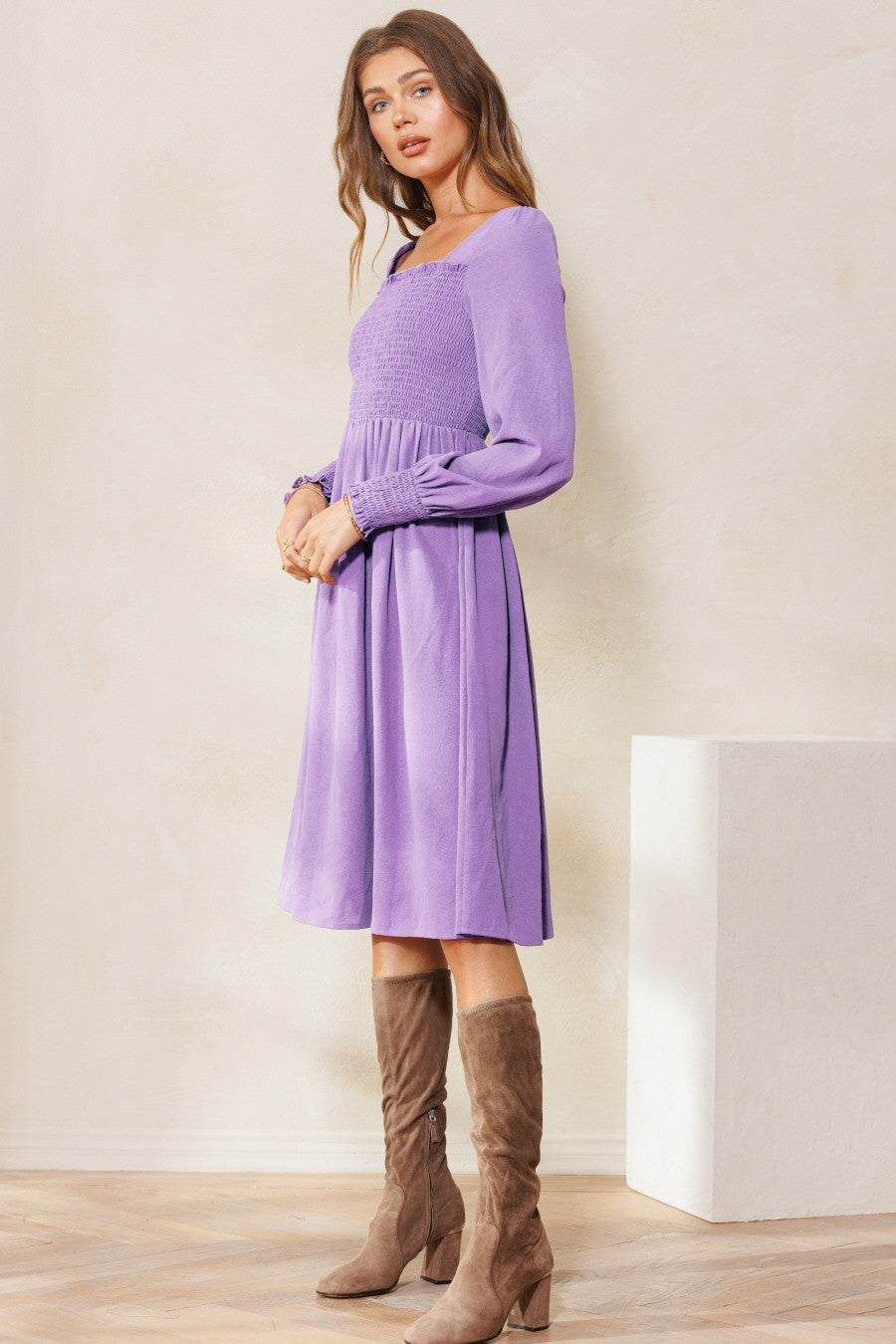 Lavender Bloom Dress