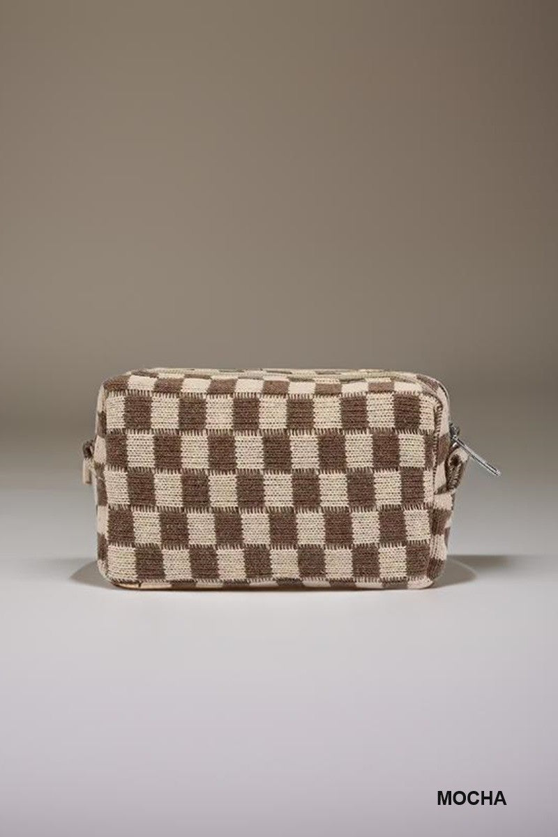 Check Me Out Cosmetic Pouch